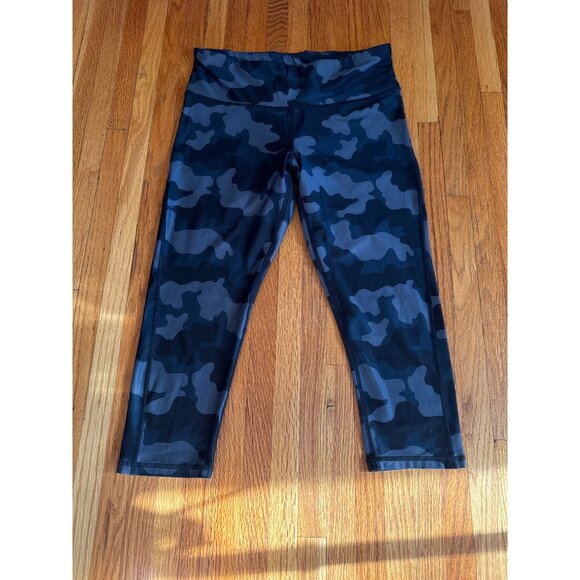 Women Camo Print Mid-Rise Stretch Leggings - M - Picture 1 of 7